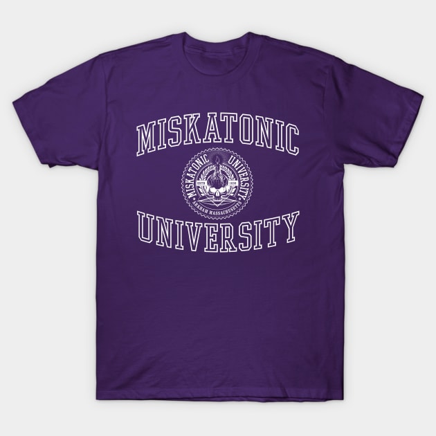 Miskatonic University T-Shirt by MindsparkCreative